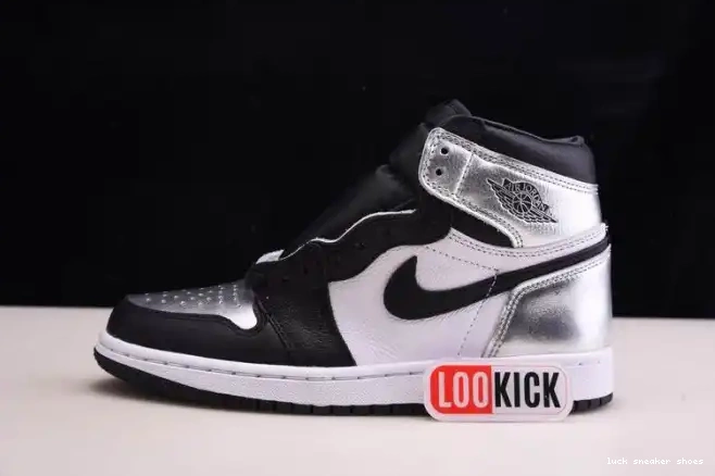 LUCY OG HIGH CD0461-001 SILVER JORDAN WMNS TOE AIR 1 0522